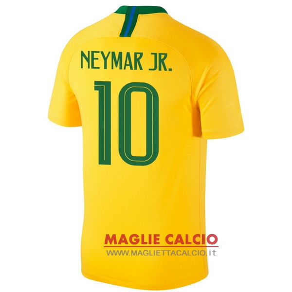 maglietta brasile 2018 neymar jr. 10 rima